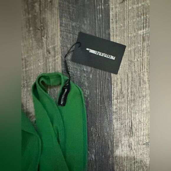 Pretty little thing green rib jumpsuit.#17 - Picture 7 of 8